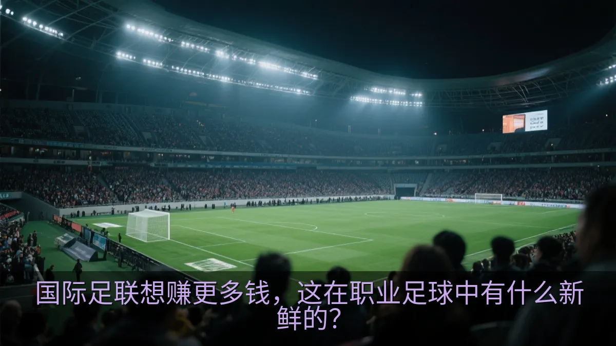 国际足联想赚更多钱，这在职业足球中有什么新鲜的？