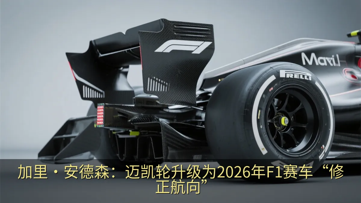 一级方程式赛车后轮与刹车导流结构示意
